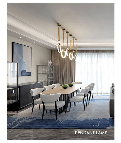 Elegant Nordic-Style Bedroom Bedside Pendant Lamp - Pendant Light - Zillume