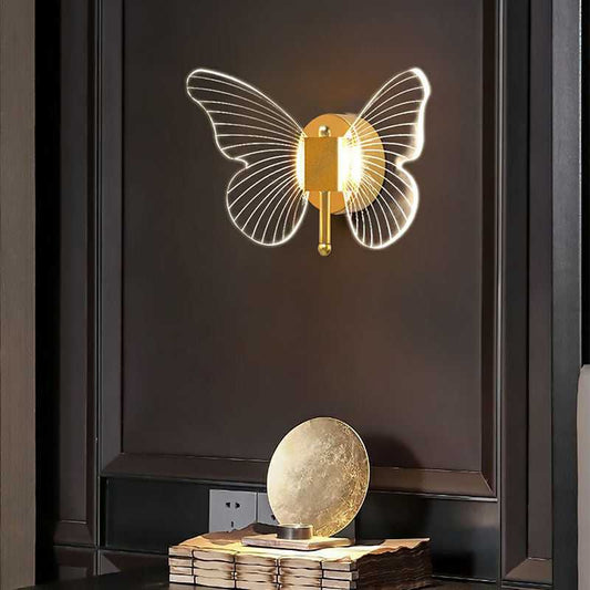 Avesia Luxury Butterfly Wall Lamp - Zillume