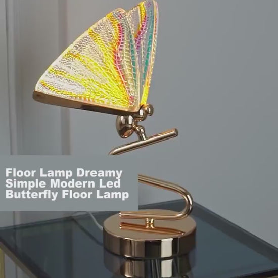 Floor Lamp Dreamy Simple Modern Led Butterfly Floo